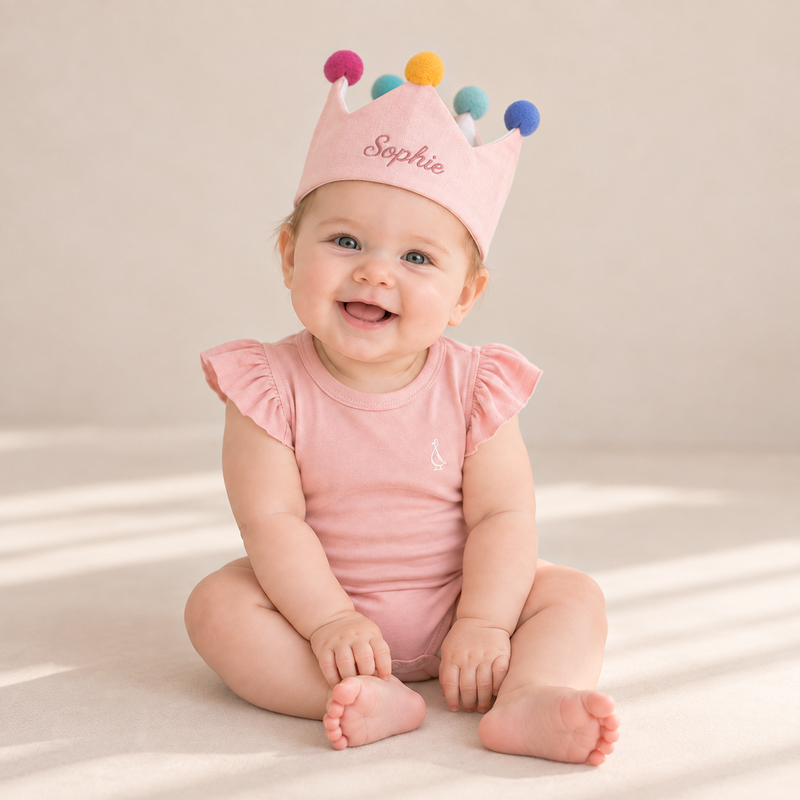 RAPH&REMY Birthday Crown - Dusty Pink