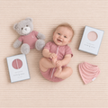 Teddy & Me Bamboo Gift Set - Mauve