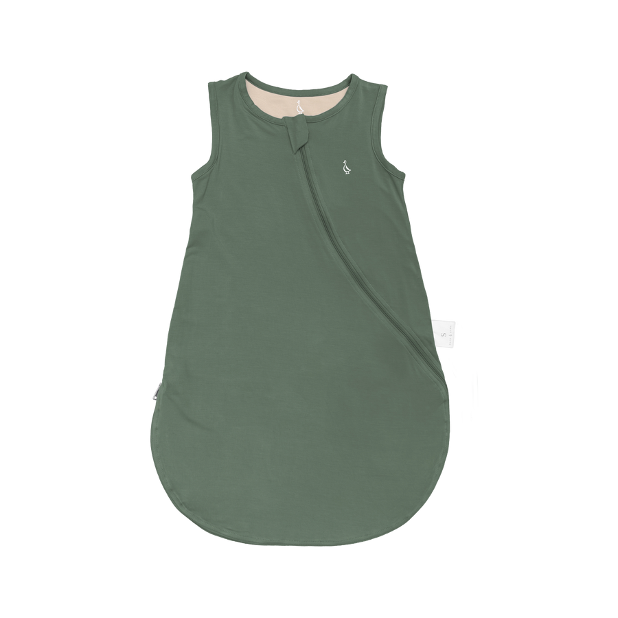 Premium Bamboo Sleeping Bag - Army Green