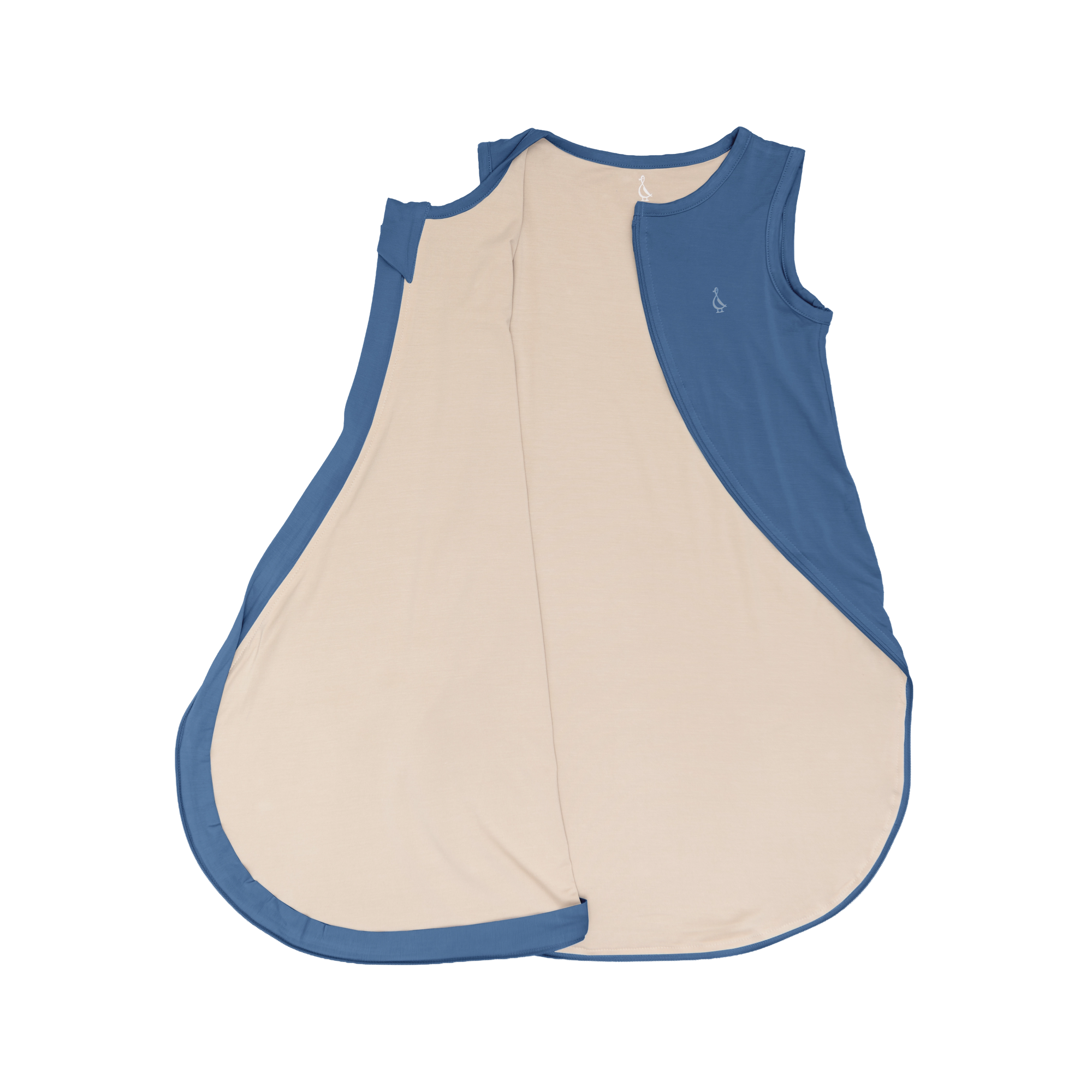 Premium Bamboo 0.5 TOG Sleeping Bag - Limited Edition Bedtime Blue
