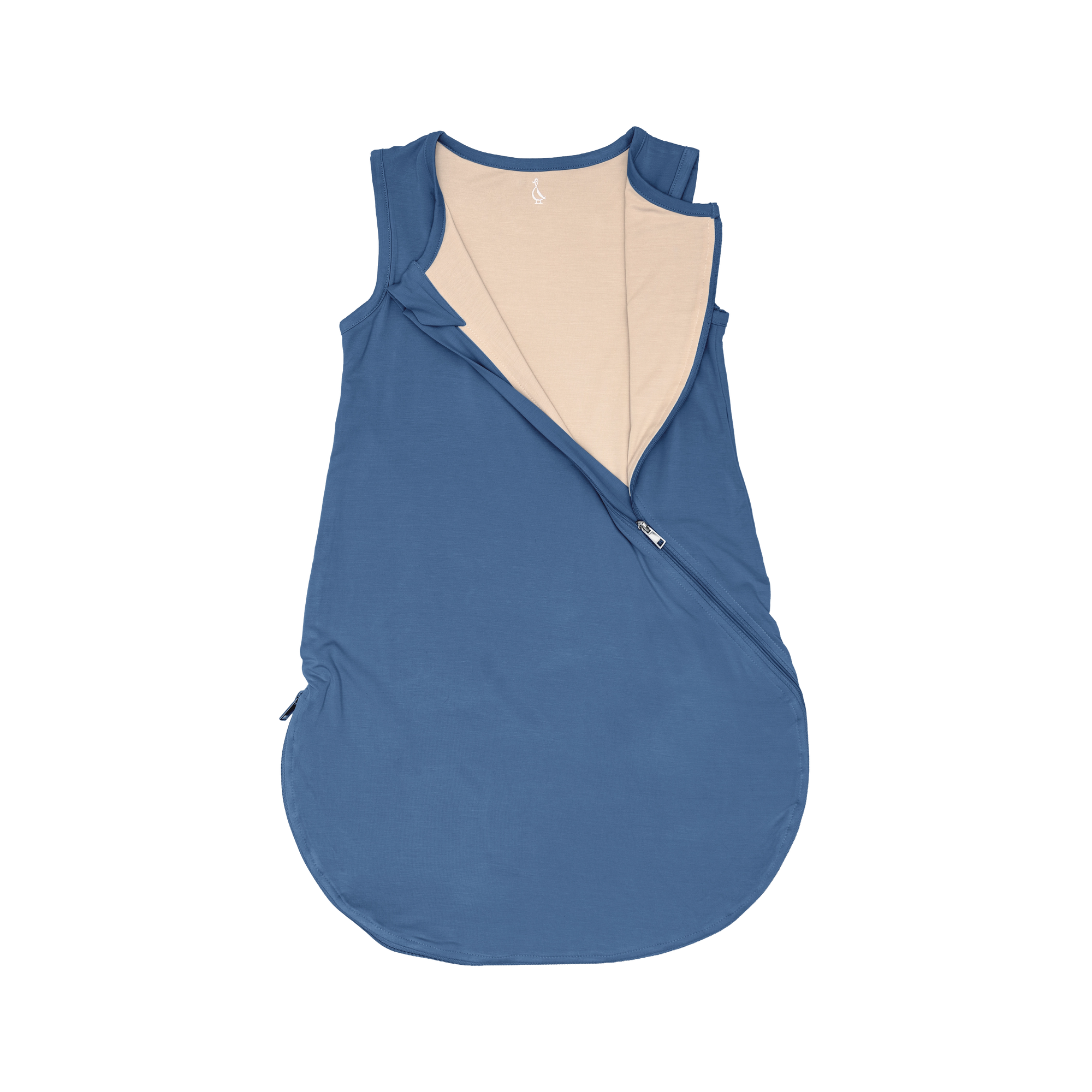 Premium Bamboo 0.5 TOG Sleeping Bag - Limited Edition Bedtime Blue