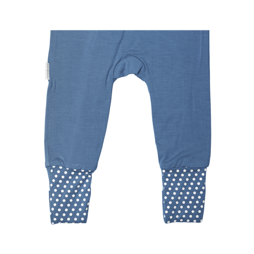 Premium Bamboo Baby Long Zippie - Limited Edition Bedtime Blue