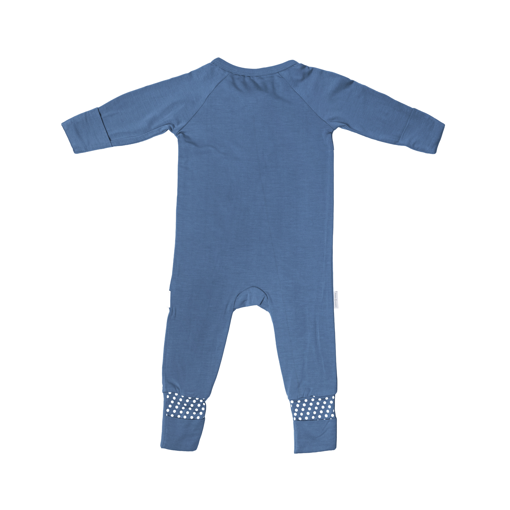 Premium Bamboo Baby Long Zippie - Limited Edition Bedtime Blue