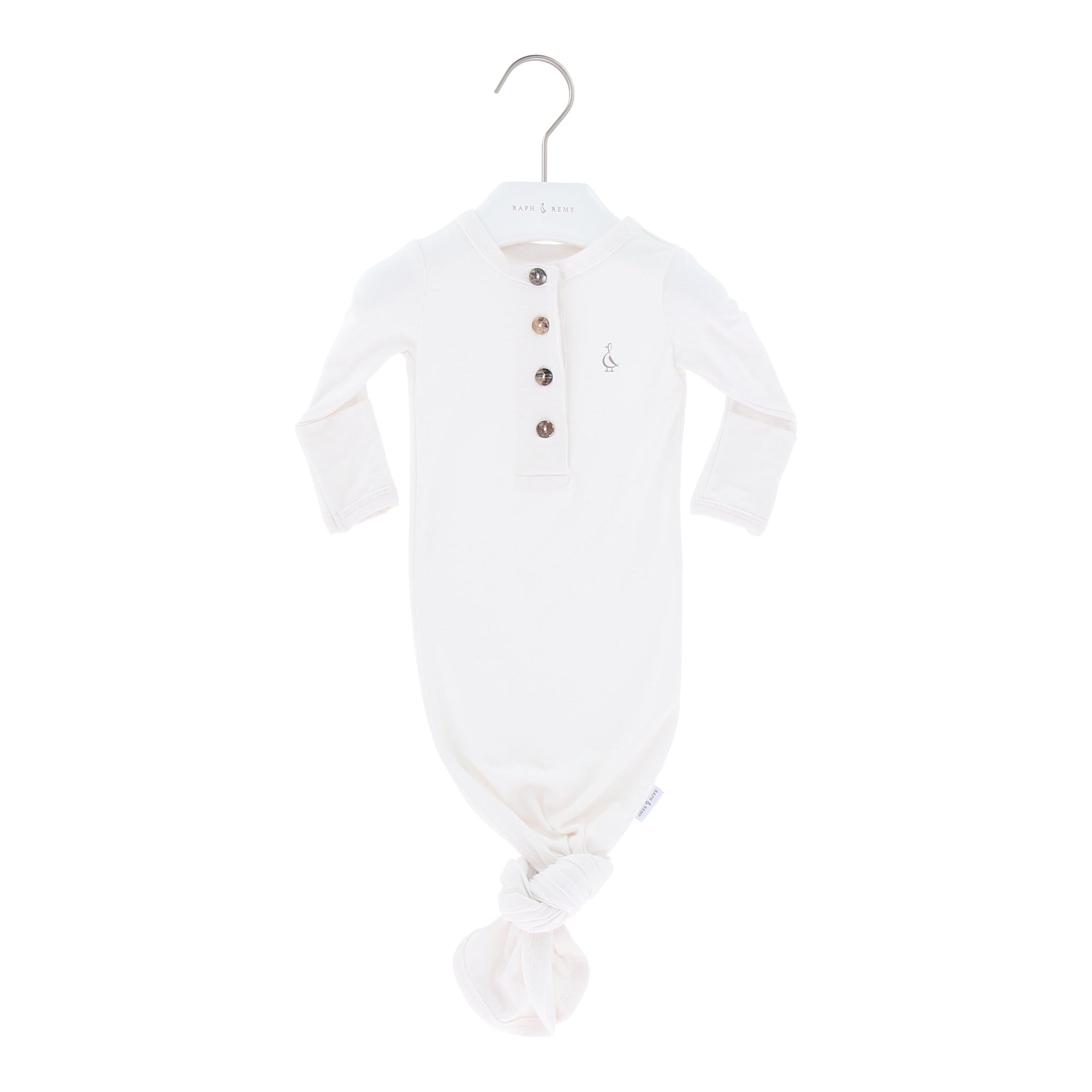 Premium Bamboo Baby Sleep Sack in White by RAPH&REMY®