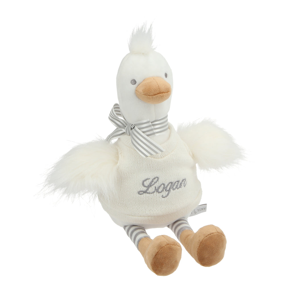 Personalised duck teddy sale