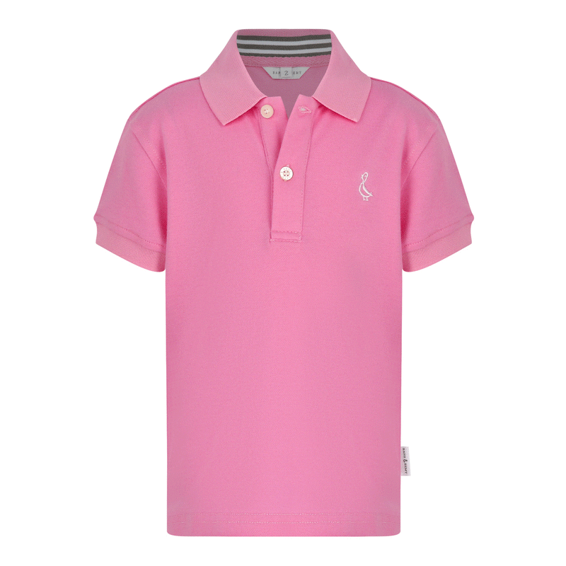 Premium Collared Shirts | 2-5 years - Bright Pink