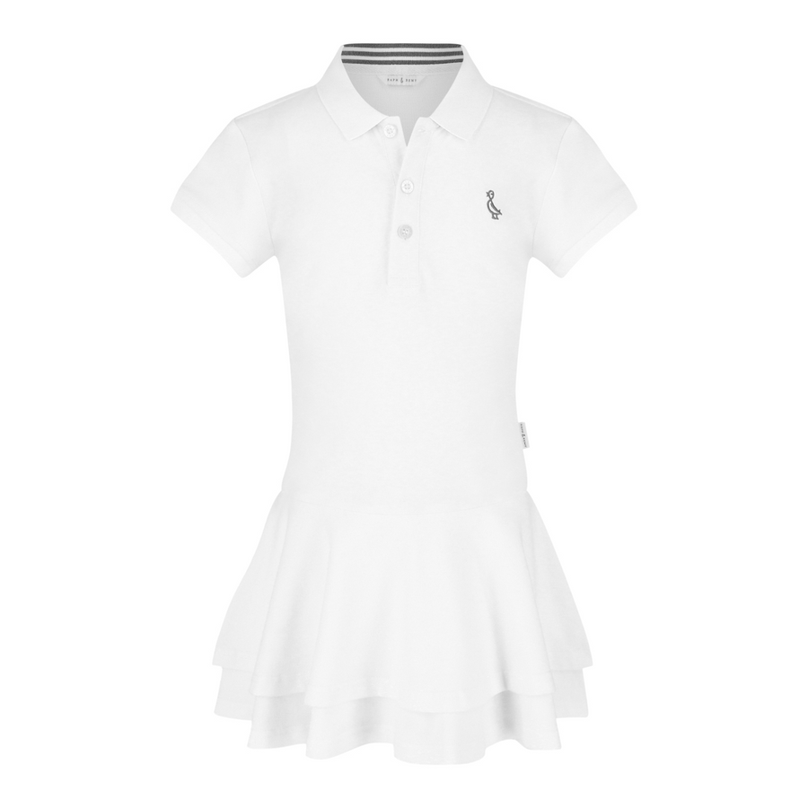 Premium Collared Dresses | 2-5 years - White