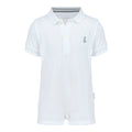 RAPH&REMY® Premium Collared Romper in white