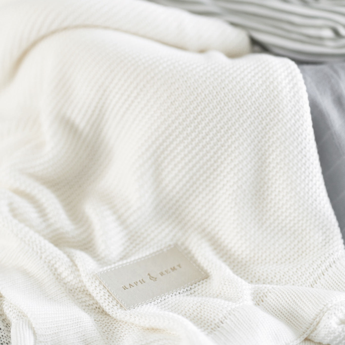 Organic BambooCloud Cooling Blanket in soft, soothing colors.