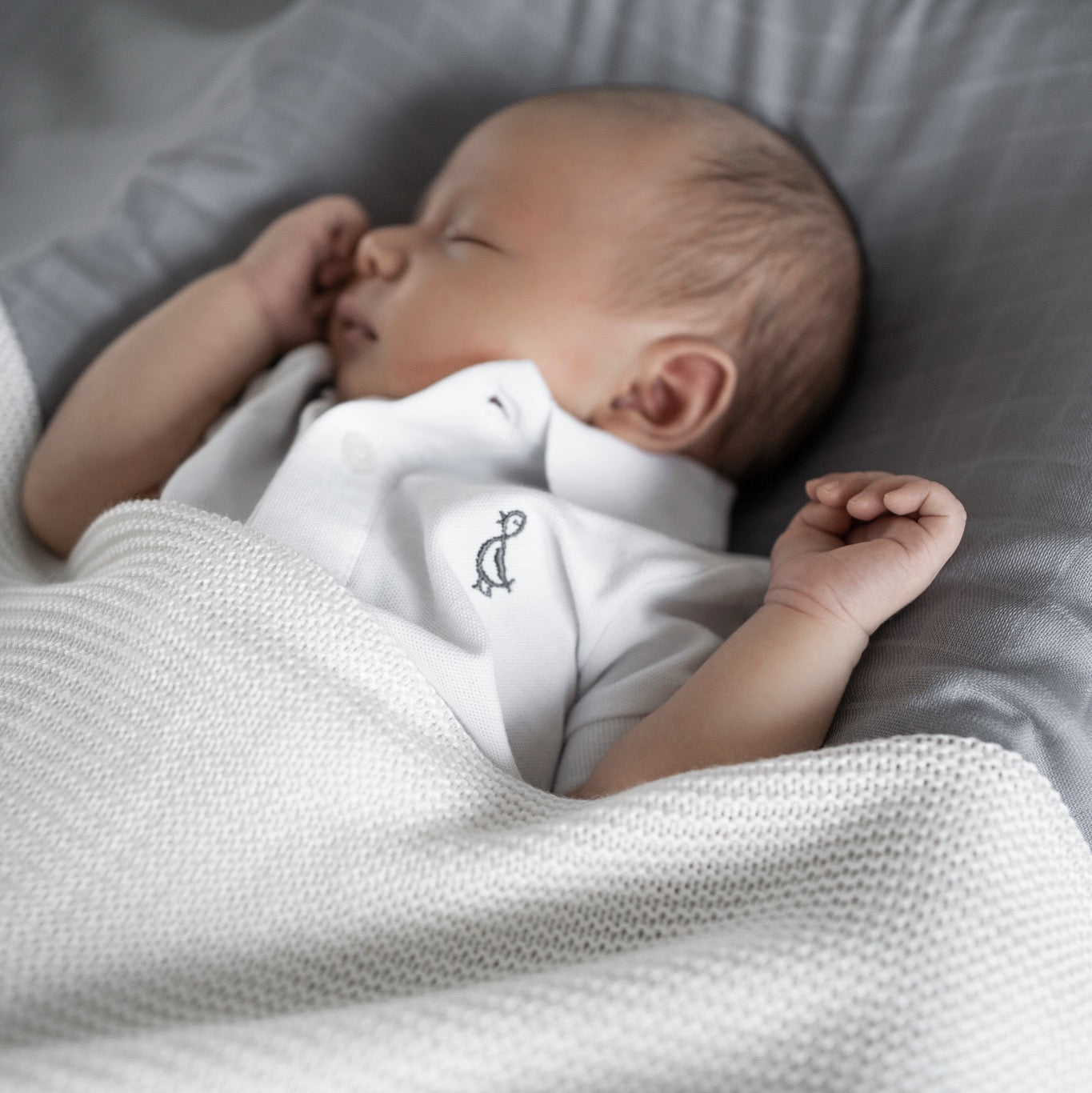 Stylish Organic BambooCloud Cooling Blanket for baby