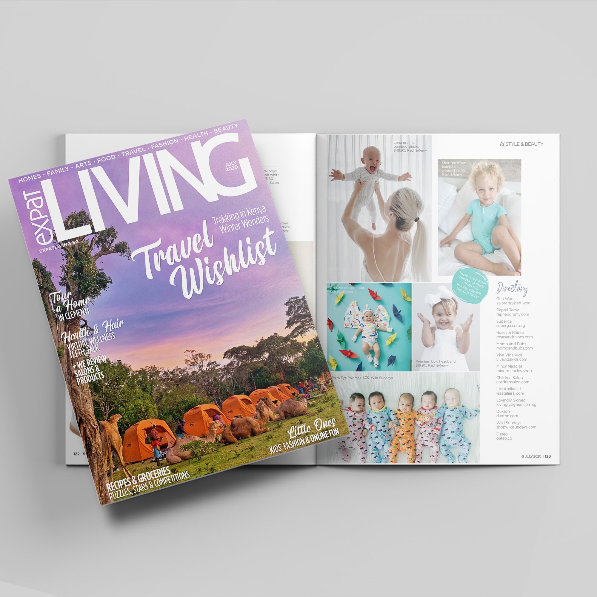 Premium Bamboo Baby Zippie (Long)