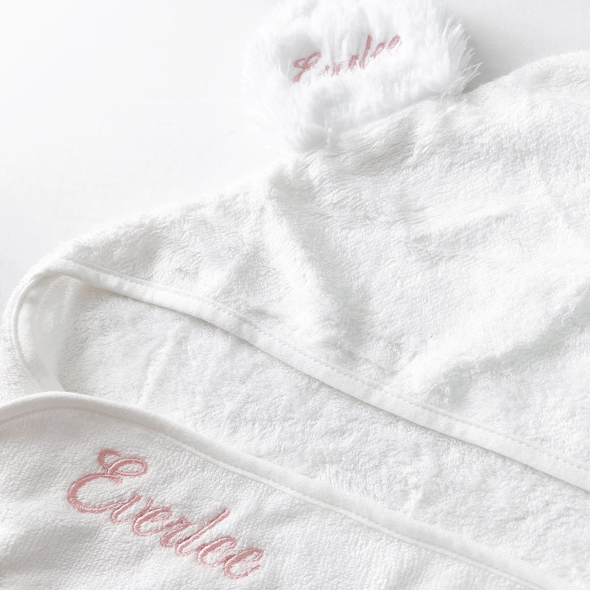 Organic Bamboo Baby Towel & Mitt