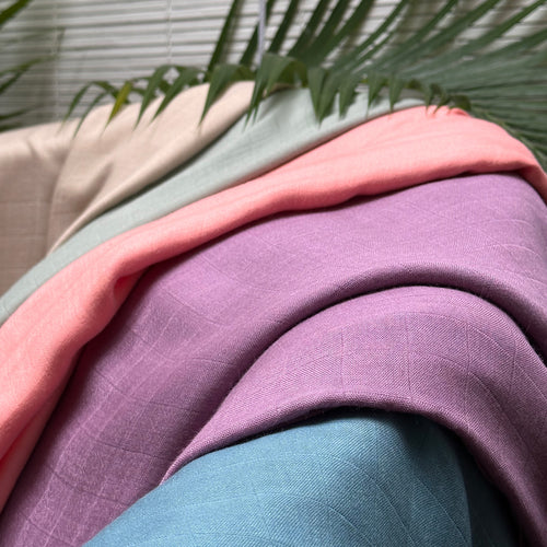 Colour variation set of RAPH&REMY® Premium Bamboo Swaddles
