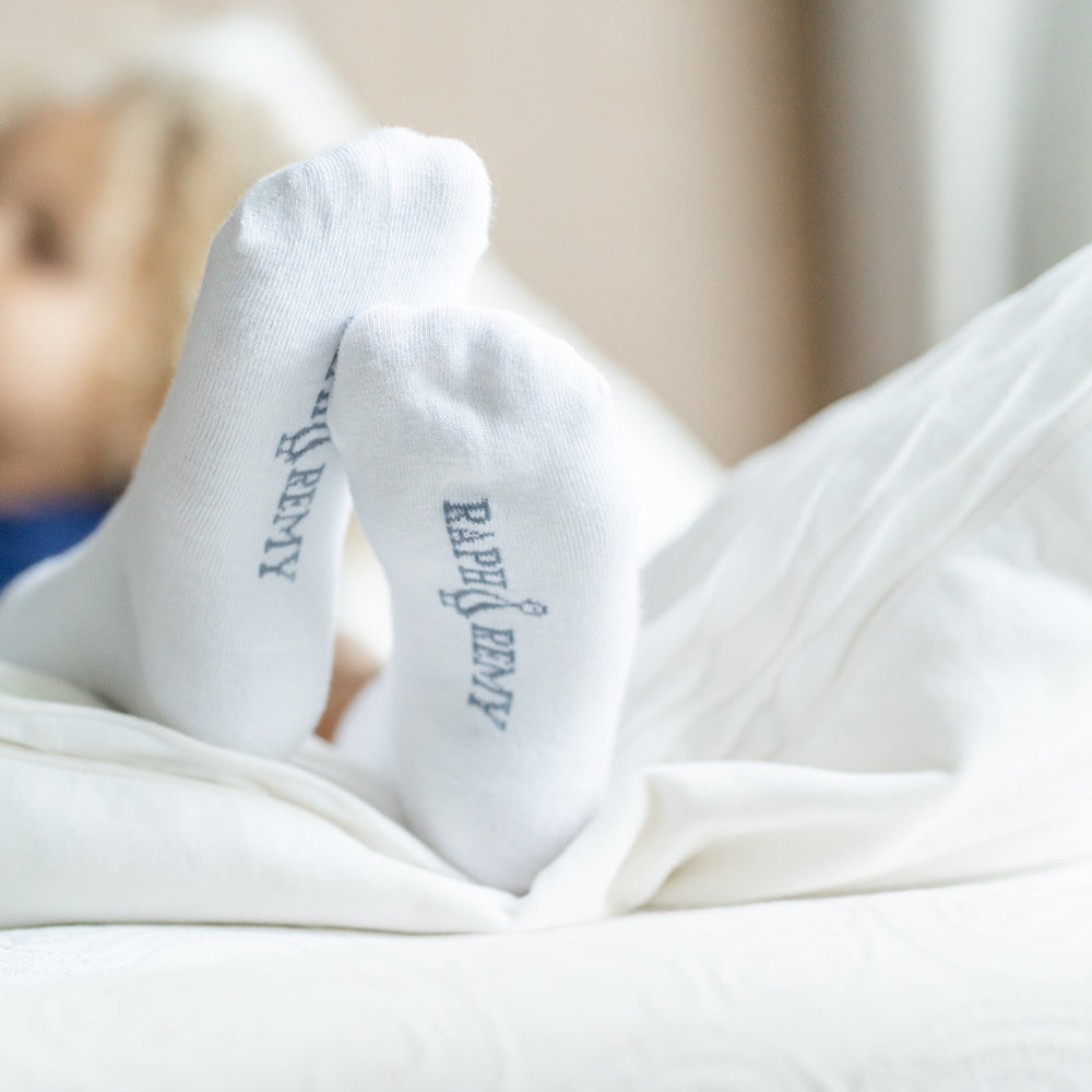 Premium bamboo baby socks hypoallergenic and gentle on skin