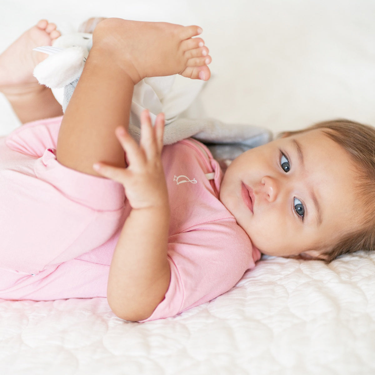 Premium Bamboo Baby Zippie (Short)