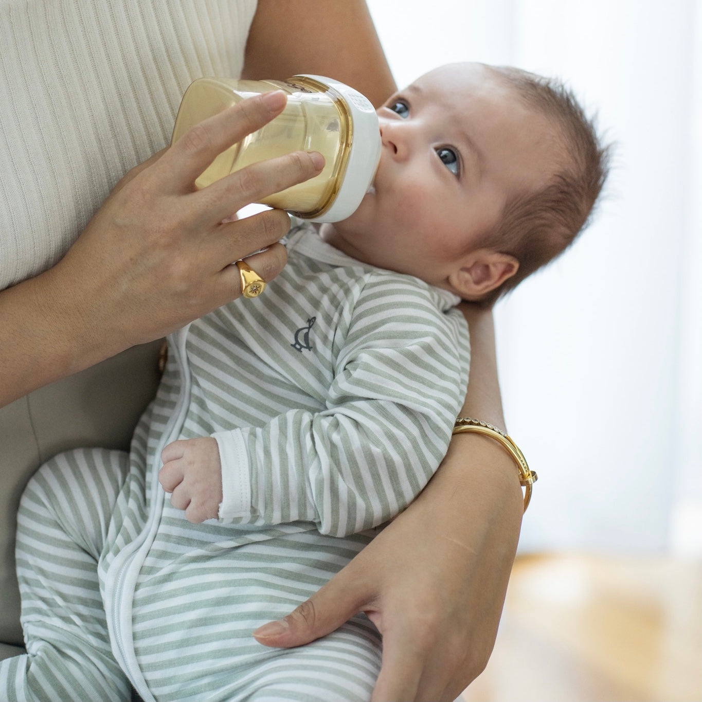 Premium Bamboo Baby Zippie (Long)